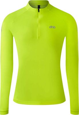 dhb Flashlight Long Sleeve Jersey - Fluro Yellow, Fluro Yellow
